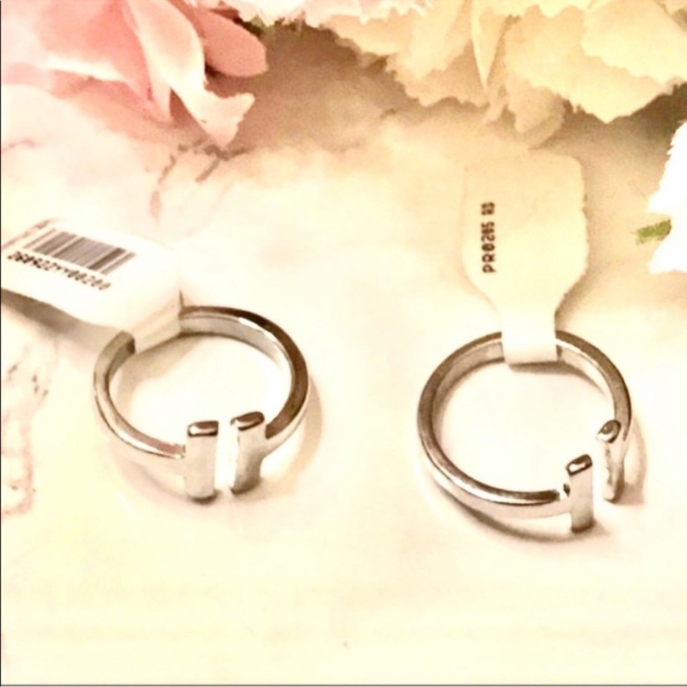 Silver Adjustable Bar Ring